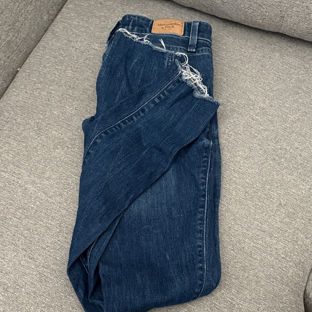 Abercrombie and Fitch Super Skinny Ankle High Rise